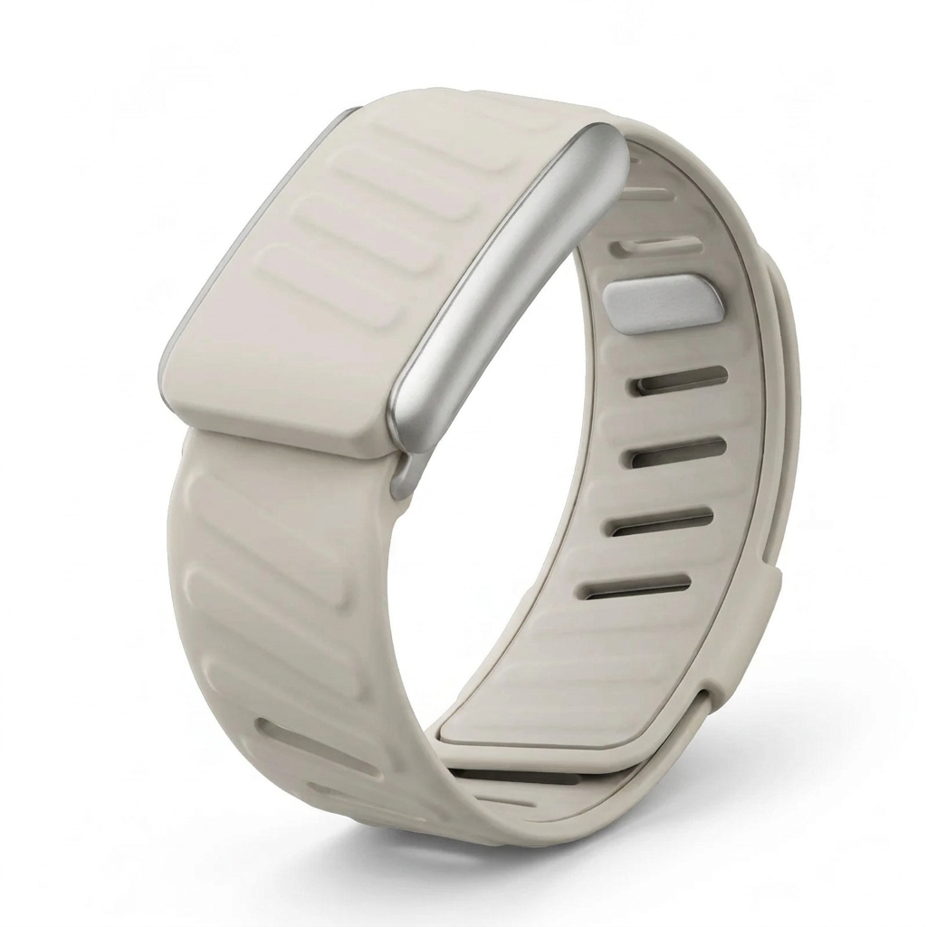 Silicone Off White band for WHOOP 5.0