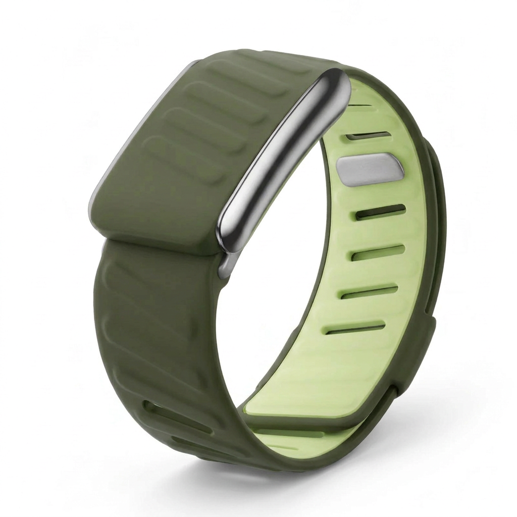Silicone Olive Green / Sage band for WHOOP 5.0