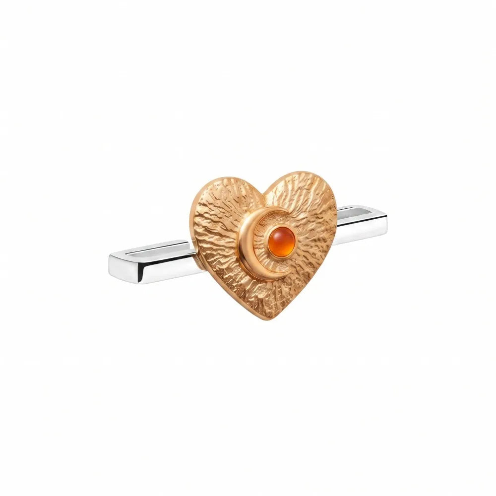 Sunset Heart Band Charm