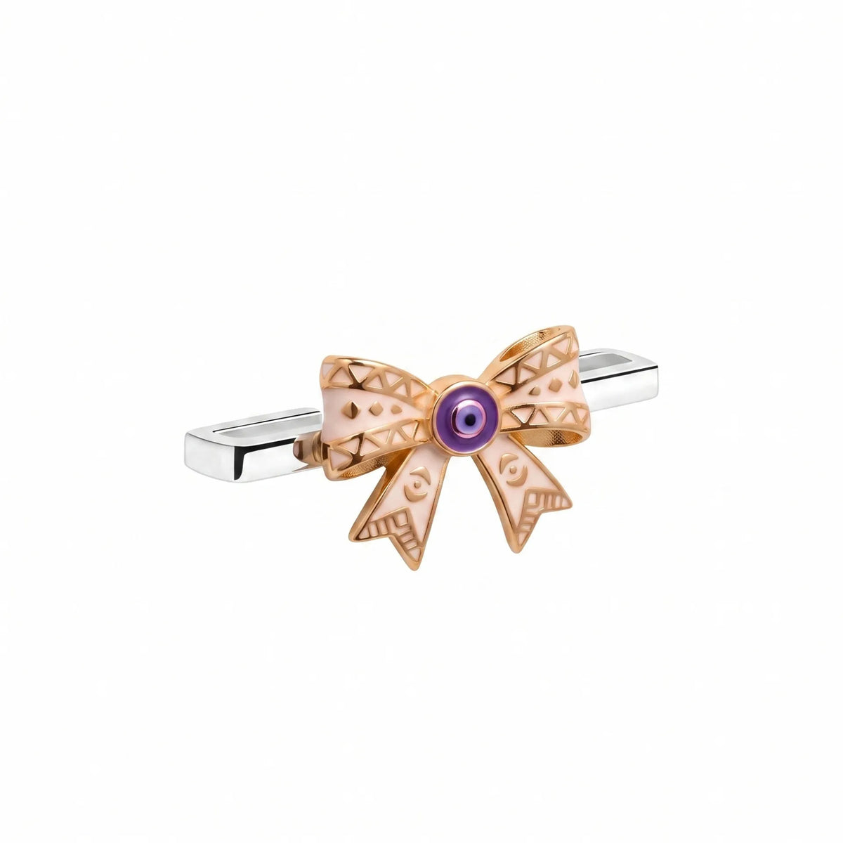 Lilac Bow Band Charm