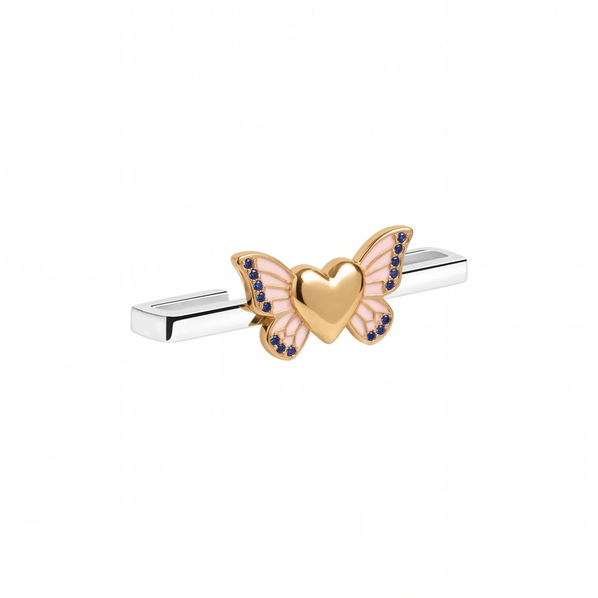 Violet Heart Band Charm