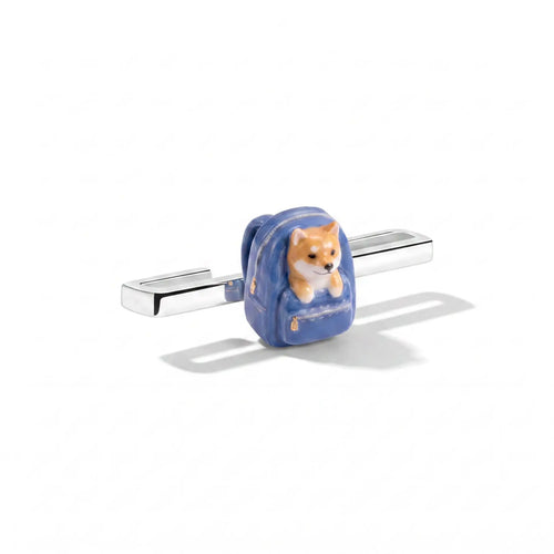 Backpack Pup Band Charm