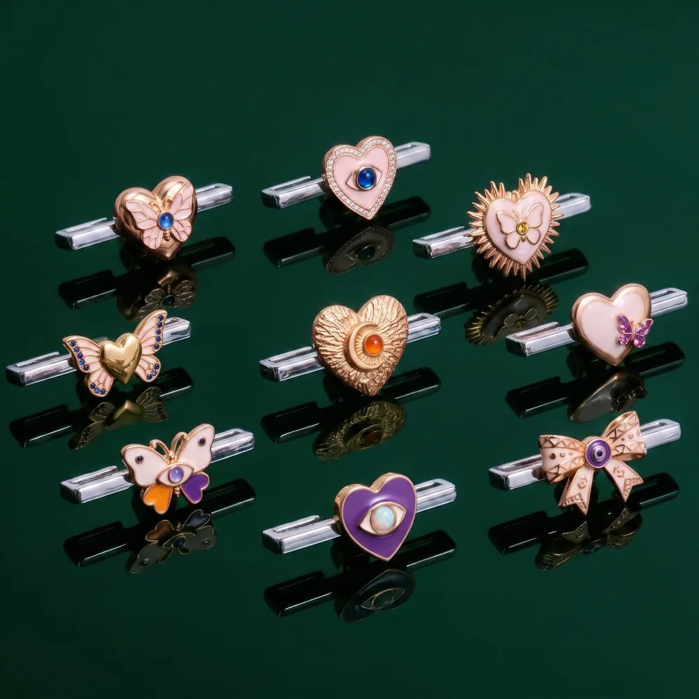 Sunset Heart Band Charm