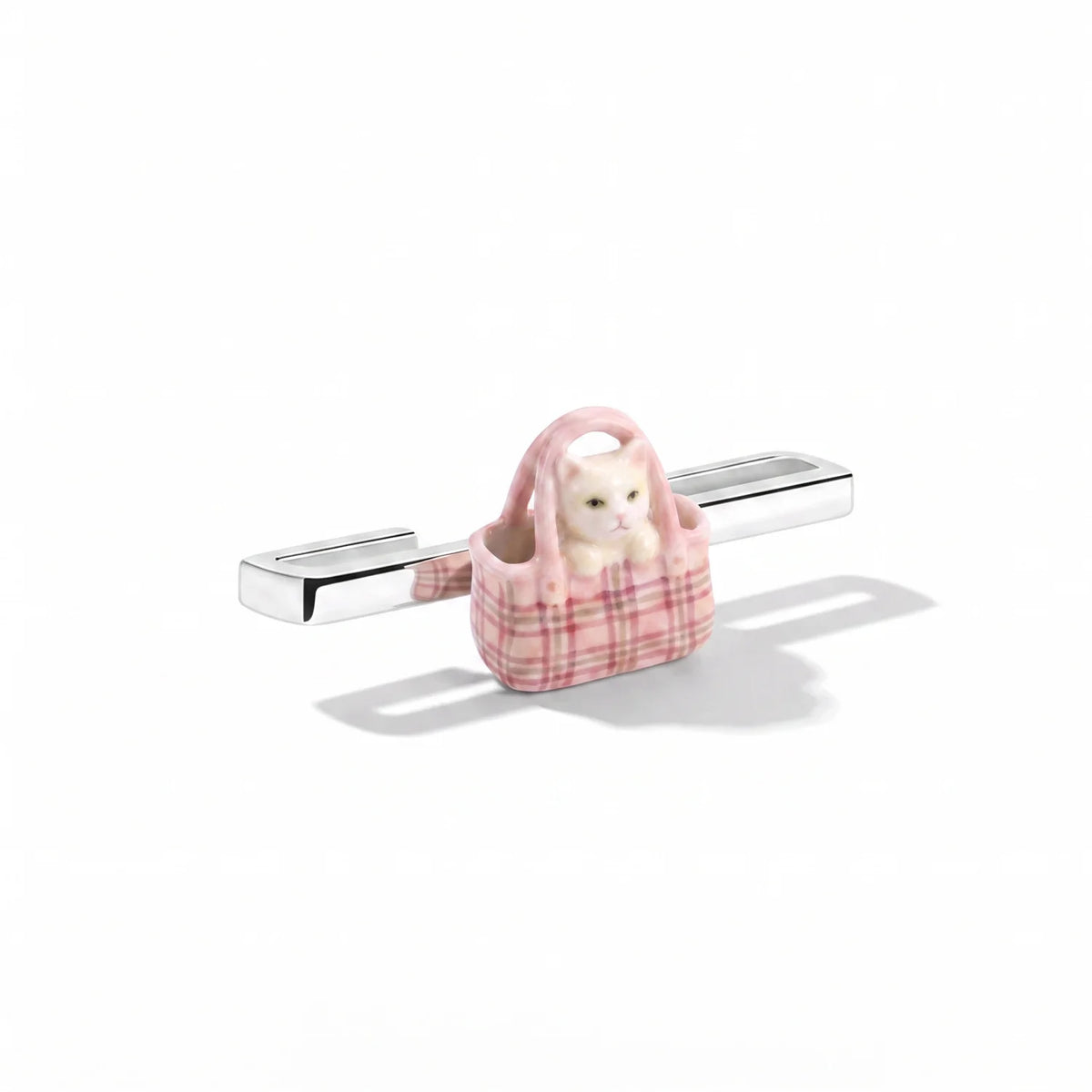 Basket Kitty Band Charm