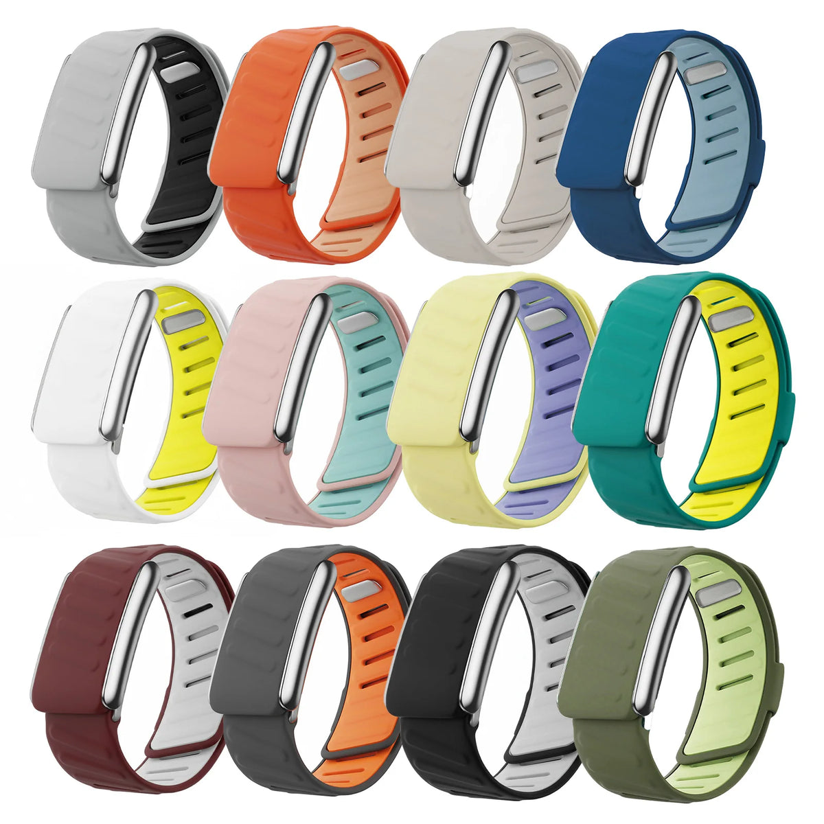 Compatibel met WHOOP 5.0 Resist Siliconen Polsbandje Zachte Pols Verstelbaar Voor Whoop 5.0/MG Rubberen Band