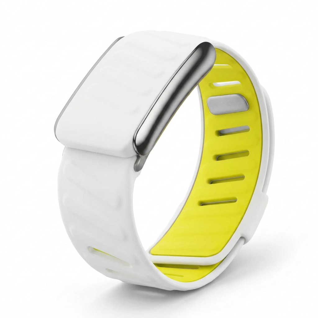 Silicone White / Yellow band for WHOOP 5.0