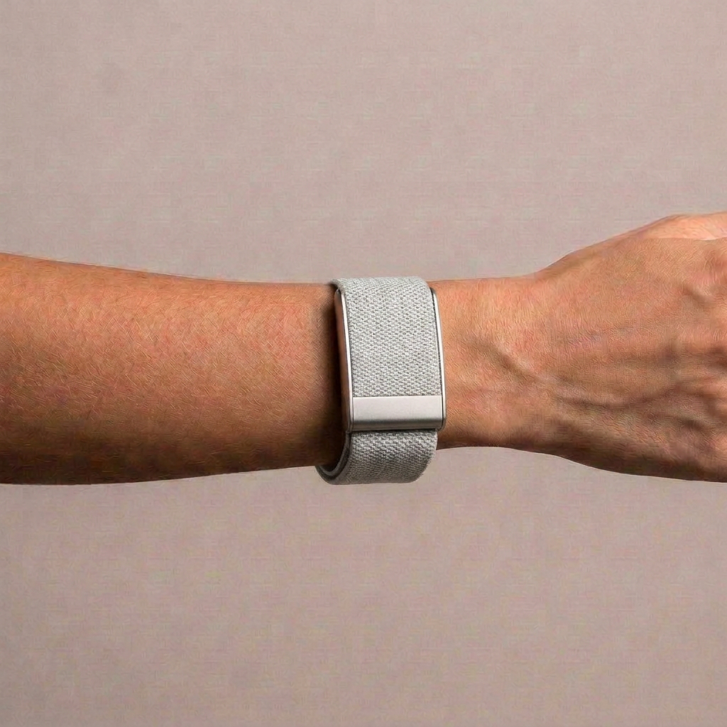 Woven Starlight Band — WHOOP 5.0, Titanium Clasp