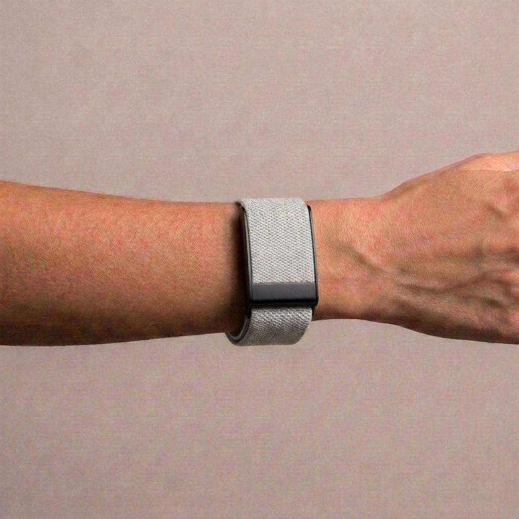 Woven Starlight Band — WHOOP 5.0, Black Clasp